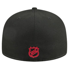 Chicago Blackhawks New Era Repeat Two-Tone 59FIFTY Fitted Hat White/Black