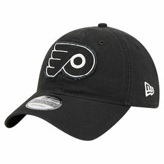Philadelphia Flyers - New Era Stamp Fabric Applique 9TWENTY Adjustable Hat Black