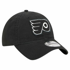 Philadelphia Flyers - New Era Stamp Fabric Applique 9TWENTY Adjustable Hat Black