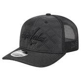 Washington Capitals New Era Quilted Nylon 9SEVENTY Adjustable Trucker Hat Black