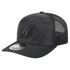 New Jersey Devils - New Era Quilted Nylon 9SEVENTY Adjustable Trucker Hat Black
