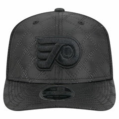 Philadelphia Flyers - New Era Quilted Nylon 9SEVENTY Adjustable Trucker Hat Black