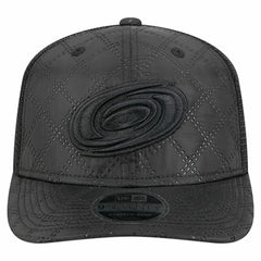 Carolina Hurricanes - New Era Quilted Nylon 9SEVENTY Adjustable Trucker Hat Black