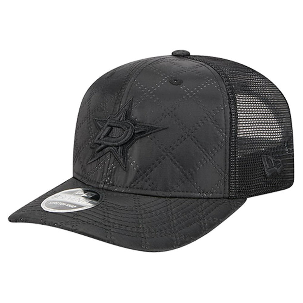 Dallas Stars - New Era Quilted Nylon 9SEVENTY Adjustable Trucker Hat Black