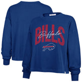 Buffalo Bills '47 Women's Plus Size Muse Sydney Long Sleeve T-Shirt Royal - 47 brand