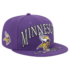 Minnesota Vikings New Era Oversized 59FIFTY Fitted Hat Purple - NFL