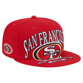 San Francisco 49ers New Era Oversized 59FIFTY Fitted Hat Scarlet - NFL