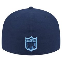 Tennessee Titans New Era Oversized 59FIFTY Fitted Hat Navy - NFL