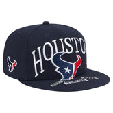 Houston Texans New Era Oversized 59FIFTY Fitted Hat Navy - NFL