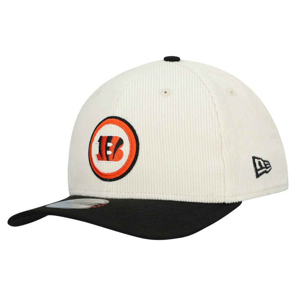 Cincinnati Bengals New Era Loyal Corduroy 9SEVENTY Adjustable Hat Stone - NFL