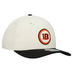 Cincinnati Bengals New Era Loyal Corduroy 9SEVENTY Adjustable Hat Stone - NFL