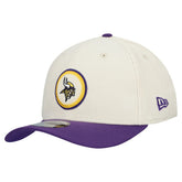 Minnesota Vikings New Era Loyal Corduroy 9SEVENTY Adjustable Hat Stone - NFL