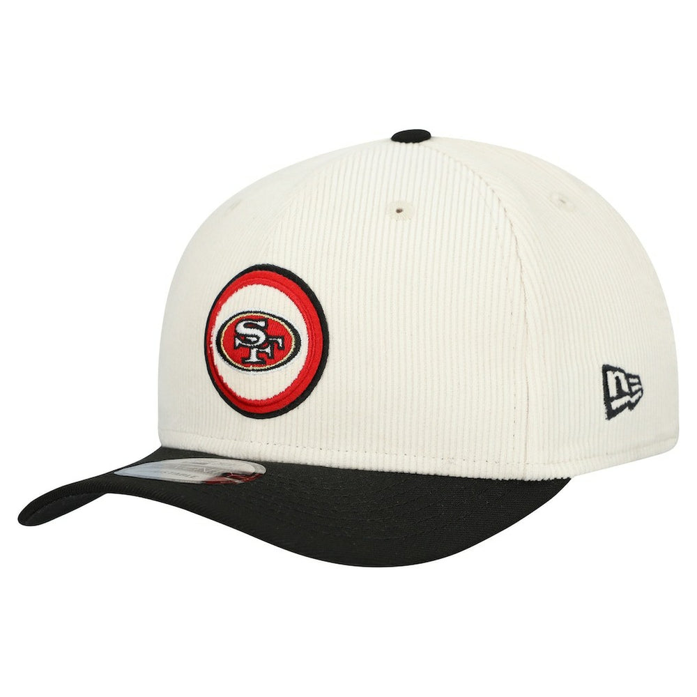 San Francisco 49ers New Era Loyal Corduroy 9SEVENTY Adjustable Hat Stone - NFL