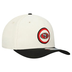 San Francisco 49ers New Era Loyal Corduroy 9SEVENTY Adjustable Hat Stone - NFL