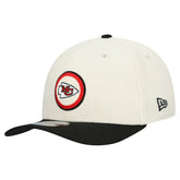 Kansas City Chiefs New Era Loyal Corduroy 9SEVENTY Adjustable Hat Stone - NFL