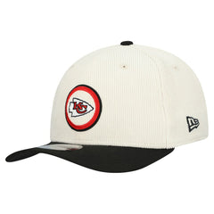 Kansas City Chiefs New Era Loyal Corduroy 9SEVENTY Adjustable Hat Stone - NFL