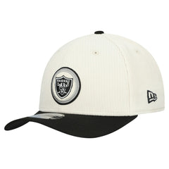 Las Vegas Raiders New Era Loyal Corduroy 9SEVENTY Adjustable Hat Stone - NFL