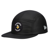 Minnesota Vikings New Era Quilted Camper Adjustable Hat Black - NFL