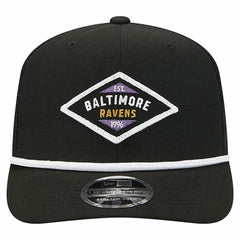 Baltimore Ravens New Era Team 9SEVENTY Adjustable Hat Black - NFL