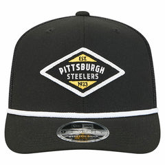Pittsburgh Steelers New Era Team 9SEVENTY Adjustable Hat Black - NFL