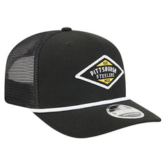 Pittsburgh Steelers New Era Team 9SEVENTY Adjustable Hat Black - NFL