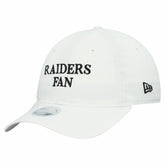 Las Vegas Raiders New Era Women's Team Fan 9TWENTY Adjustable Hat White - NFL