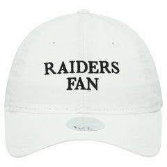 Las Vegas Raiders New Era Women's Team Fan 9TWENTY Adjustable Hat White - NFL