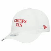 Kansas City Chiefs New Era Women's Team Fan 9TWENTY Adjustable Hat White - NFL