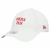San Francisco 49ers New Era Women's Team Fan 9TWENTY Adjustable Hat White - NFL