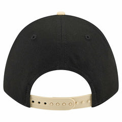 New Orleans Saints New Era Arch COOLERA 9FORTY A-Frame M-Crown Adjustable Hat Black - NFL