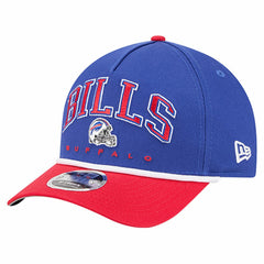 Buffalo Bills New Era Arch COOLERA 9FORTY A-Frame M-Crown Adjustable Hat Royal - NFL