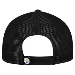Pittsburgh Steelers New Era Outdoor Split Panel 9FIFTY Snapback Hat Gold/Black - NFL