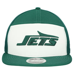 New York Jets New Era Outdoor Split Panel 9FIFTY Snapback Hat White/Green - NFL