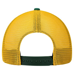Green Bay Packers New Era Youth Streak 9FORTY A-Frame Adjustable Hat White/Green - NFL