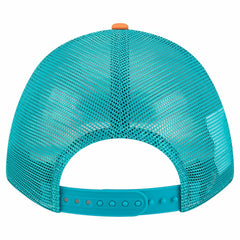 Miami Dolphins New Era Linear A-Frame 9FORTY Adjustable Hat Orange - NFL