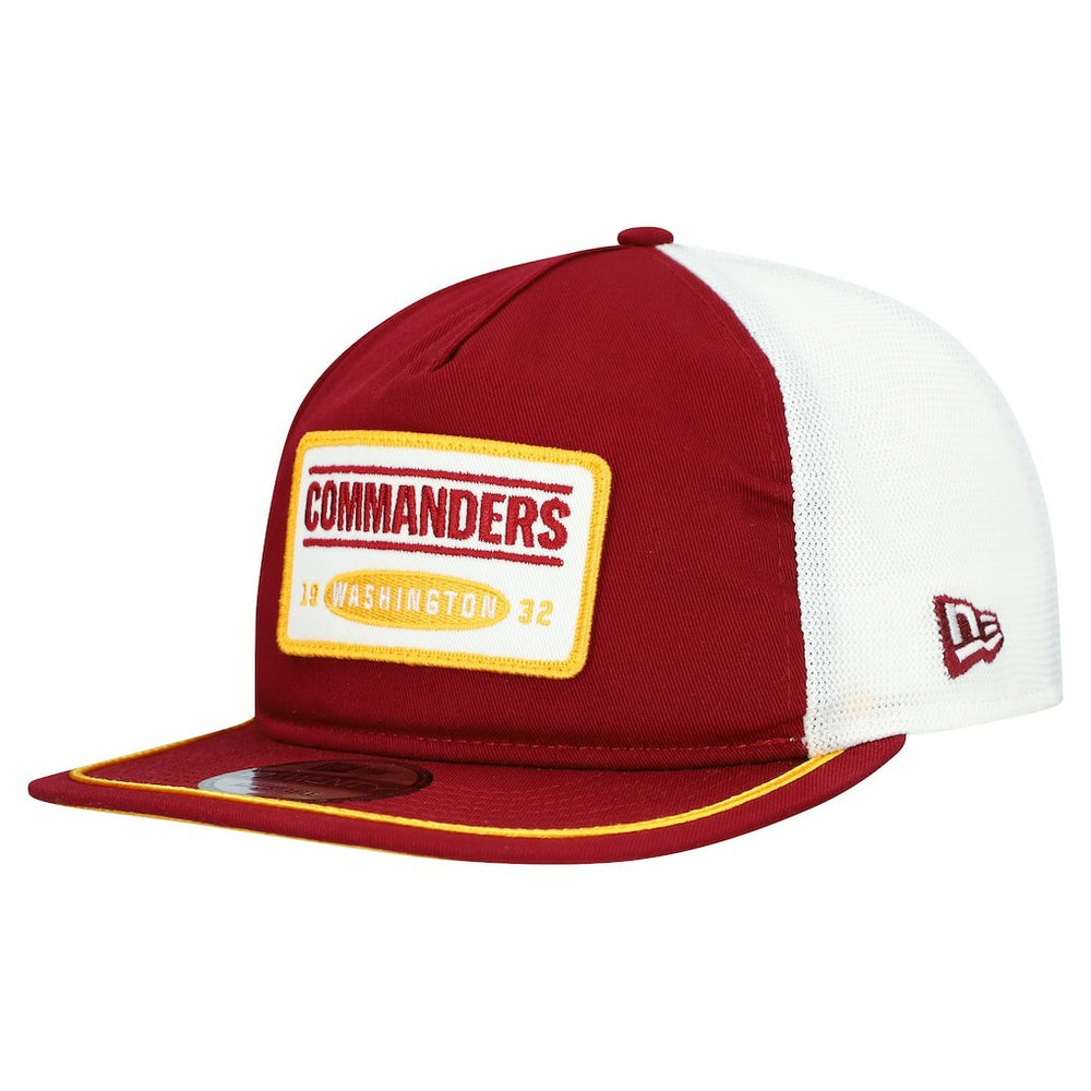 Washington Commanders New Era Patch 19TWENTY Adjustable Hat Burgundy/White - NFL