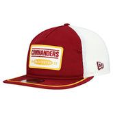 Washington Commanders New Era Patch 19TWENTY Adjustable Hat Burgundy/White - NFL