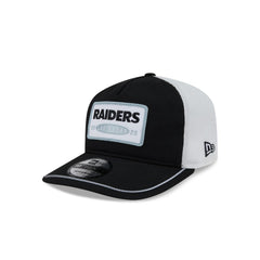 Las Vegas Raiders New Era Patch 19TWENTY Adjustable Hat Black/White - NFL