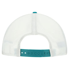 Miami Dolphins New Era Patch 19TWENTY Adjustable Hat Aqua/White - NFL