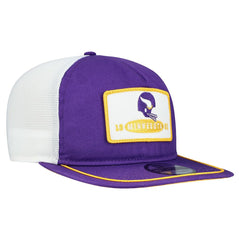 Minnesota Vikings New Era Patch 19TWENTY Adjustable Hat Purple/White - NFL