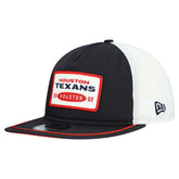 Houston Texans New Era Patch 19TWENTY Adjustable Hat Navy/White - NFL