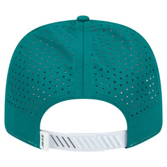 New York Jets New Era Established Patch 9SEVENTY Adjustable Hat White/Green - NFL
