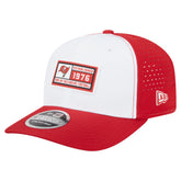 Tampa Bay Buccaneers New Era Established Patch 9SEVENTY Adjustable Hat White/Red - NFL