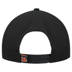 Cincinnati Bengals New Era Women's Metallic 9FORTY M-Crown A-Frame Adjustable Hat Black - NFL