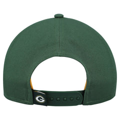 Green Bay Packers New Era Women's Metallic 9FORTY M-Crown A-Frame Adjustable Hat Green - NFL