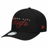 Kansas City Chiefs New Era Women's Metallic 9FORTY M-Crown A-Frame Adjustable Hat Black - NFL