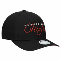 Kansas City Chiefs New Era Women's Metallic 9FORTY M-Crown A-Frame Adjustable Hat Black - NFL