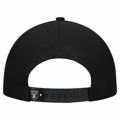 Las Vegas Raiders New Era Women's Metallic 9FORTY M-Crown A-Frame Adjustable Hat Black - NFL