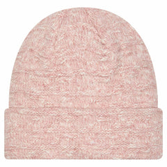 Kansas City Chiefs New Era Women's Metallic Cuffed Knit Hat Pink - NFL