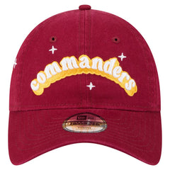 Washington Commanders New Era Girls Youth Cheer 9TWENTY Adjustable Hat Burgundy - NFL